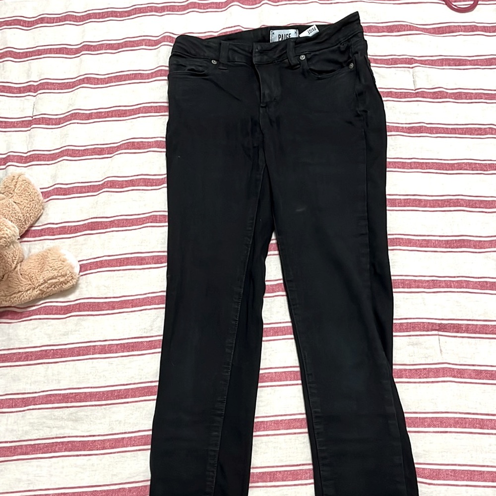 Paige size 26 Black jeans